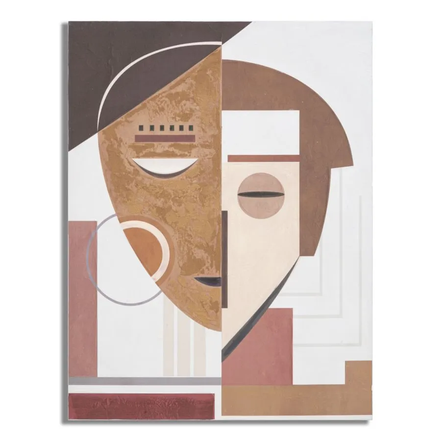 OBRAZ NA PŁÓTNIE ETHNIC FACE 60 2,7 80 cm